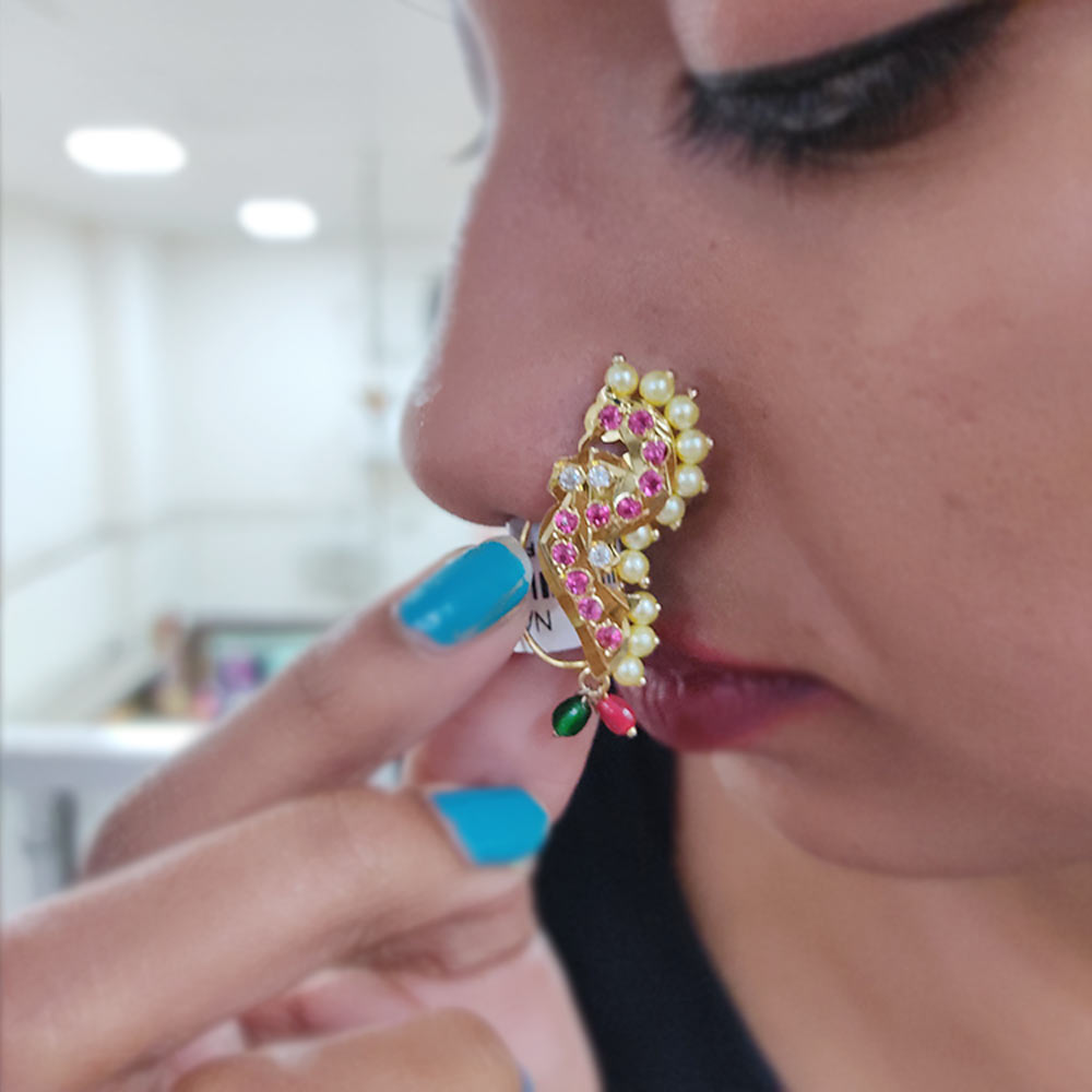 Banu Nath (Non Pierced), Nathni Nose Ring