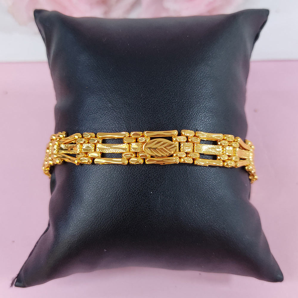 Zancan yellow gold bracelet with diamonds.