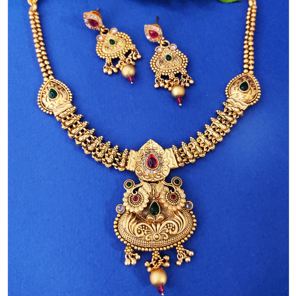 Rajwadi Designer Necklace Set