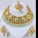 Polki Kundan Bridal Necklace-Earrings Set Online