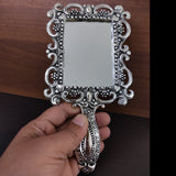 Mirror Big Square Shape Silver Finish Buy Online