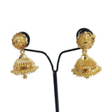 Golden Jhumki- South Indian Bridal Wear Jhumki
