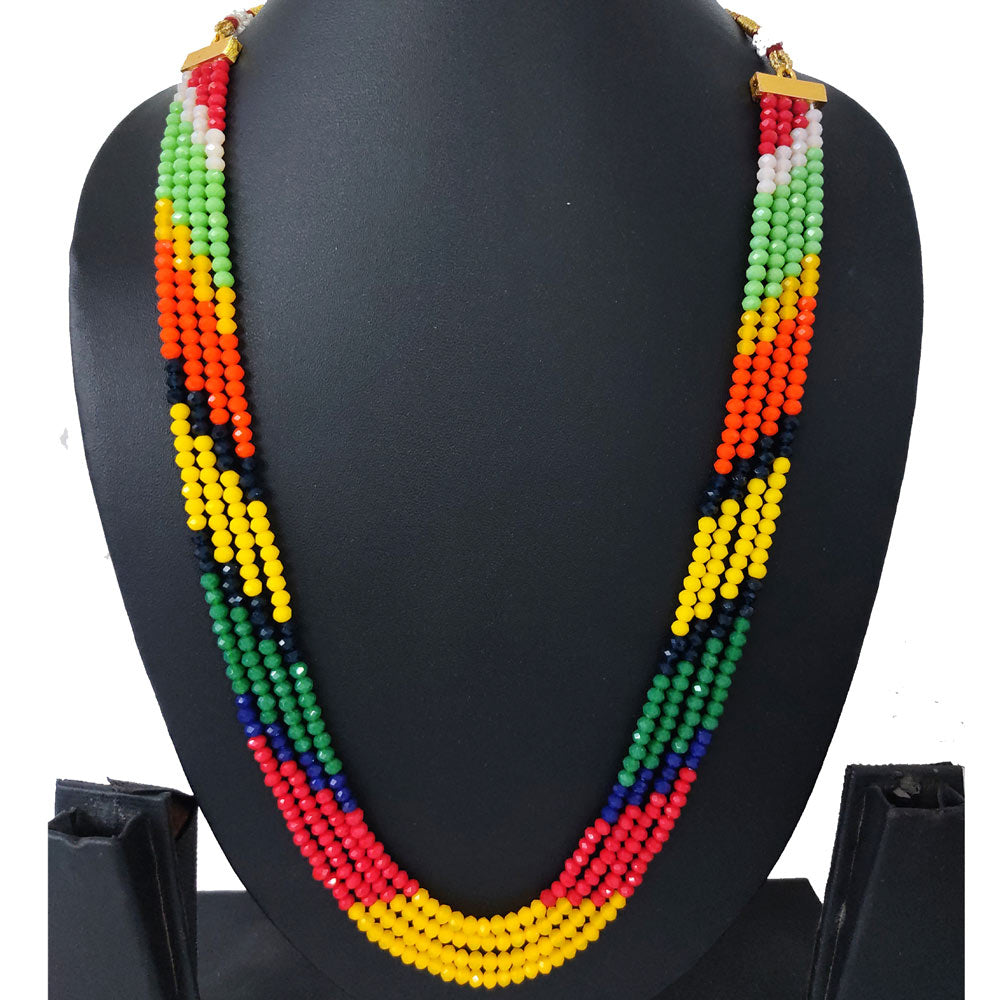 Multicolor Crystal Beads Mala 