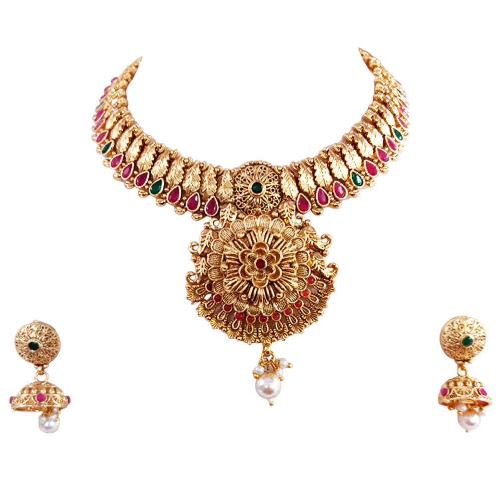South Indian Short Necklace 