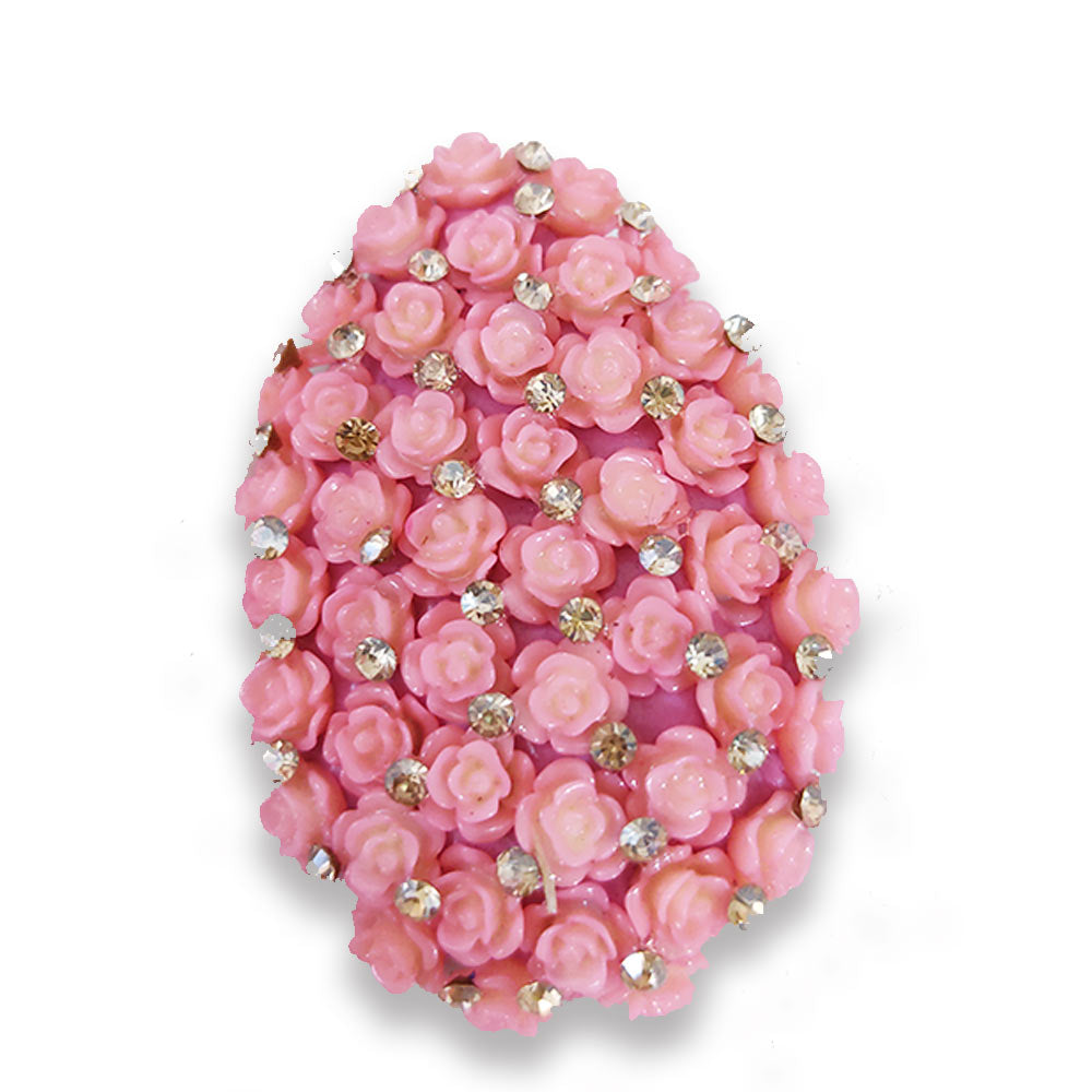 Designer Light Pink Saree Pin 