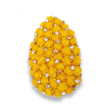 Designer Yellow Saree Pin 