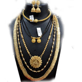 Golden Jewellery For Gauri / Laxmi 