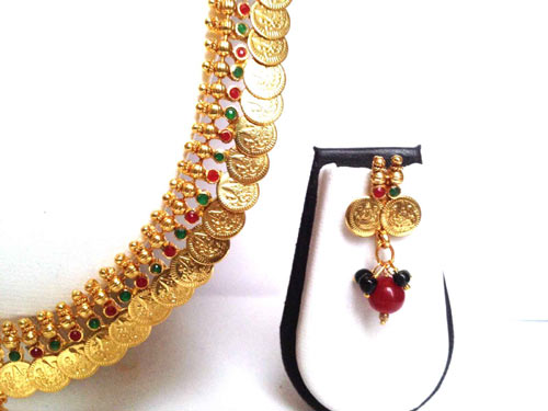 Long Necklace Temple Jewellery Online