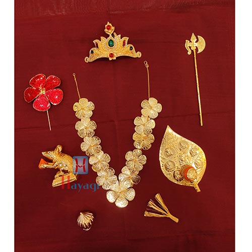 jewellery for ganesh murti