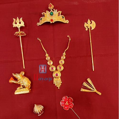 jewellery for ganesh murti