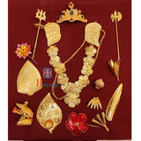 jewellery for ganesh murti, ganesh jewellery