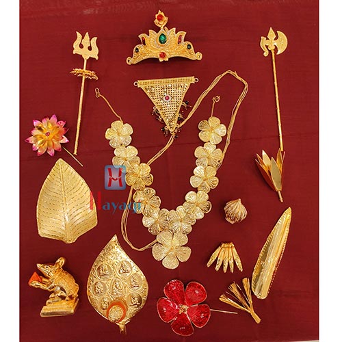 Ganesh Imitation Jewellery Combo Set for Ganpati