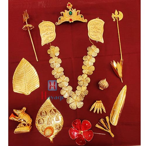 artificial jewellery for ganpati