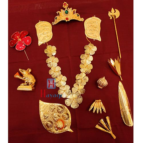 Authentic Ganesh Jewellery Combo Set For Ganesh