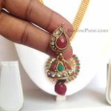 Beautifully designed flower Gold Long Necklace Online India | Hayagi - Beeline  - 3