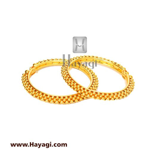 Thushi Bangles Maharashtrian Beads Bangles in Gold-Hayagi - Beeline  - 3