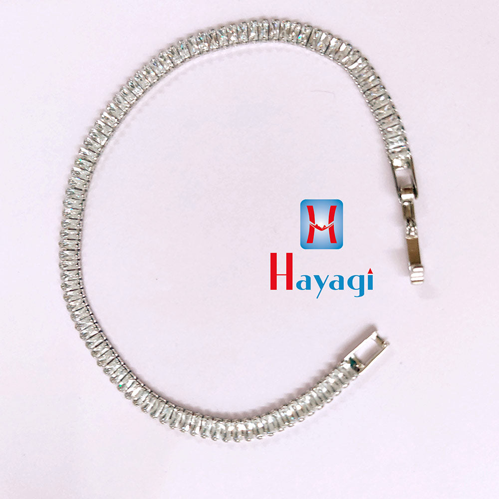 White crystal bracelet online 