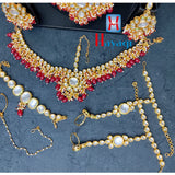 Bridal Jewellery Set- Polki/Meenakari Kundan Online