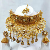 Antique Golden Choker Necklace Online