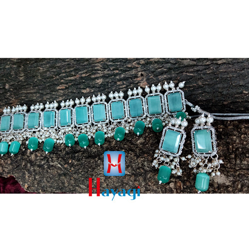 Beads Mint Necklace Online 
