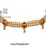 Kolhapuri Pendant Pearl Chinchpeti Necklace Buy Online-Hayagi - Beeline  - 3