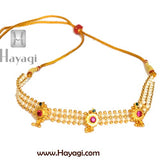 Kolhapuri Pendant Pearl Chinchpeti Necklace Buy Online-Hayagi - Beeline  - 4