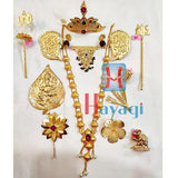 Ganesh Accessories Combo Set, Ganpati Set