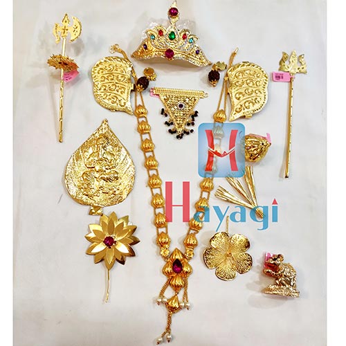 Ganesh Accessories Combo Set, Ganpati Set Buy Online-Hayagi Pune