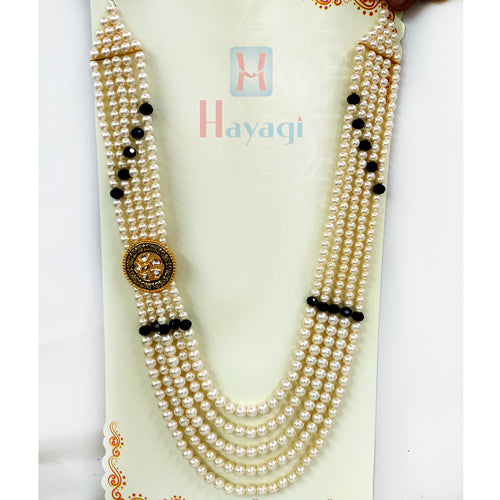 Kundan Pendant Groom/Dulha Haar Pearl Necklace