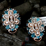 Rosegold American Diamond Earrings