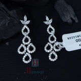 American Diamond Stones Fancy Hanging Earrings