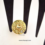 Finger Ring Golden Beautiful Stones Design In Buy