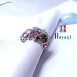 Bridal American Diamond Finger Ring Online 
