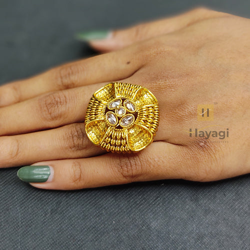 Buy 22Kt Gold Solitaire Diamond Finger Ring 151VG4028 Online from Vaibhav  Jewellers
