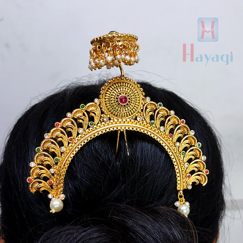 Maharashtrian braidal ambada hair style  YouTube