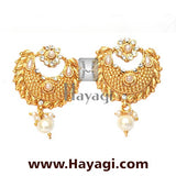 Bridal Hair Accessory, Naga Jadai in Gold, Bridal Hair Pin - Hayagi - Beeline  - 2