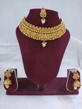 Latest Fashion LCT Stone Studded Choker Necklace Set  Hayagi (Pune)