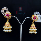 Pearl Jewellery/Pearl Jhumki Earrings