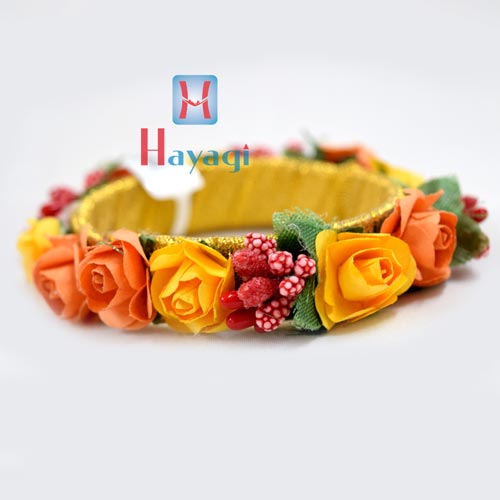 Rose Bracelet Adustable In Multicolour