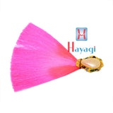 Dulha Kalangi Feather Design in Pink Colour With Brooch