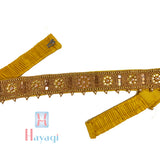 Golden Embroidery Cloth Kamarbandh