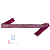 Purple Cloth Belt Kamarpatta