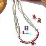 Pearl Short Pendant Necklace Online 