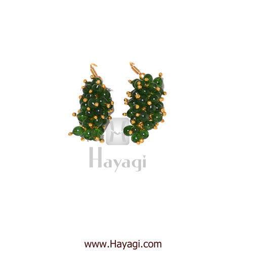 Chandni Necklace Green Pearls Woven Mala Set Online - Hayagi - Beeline  - 3