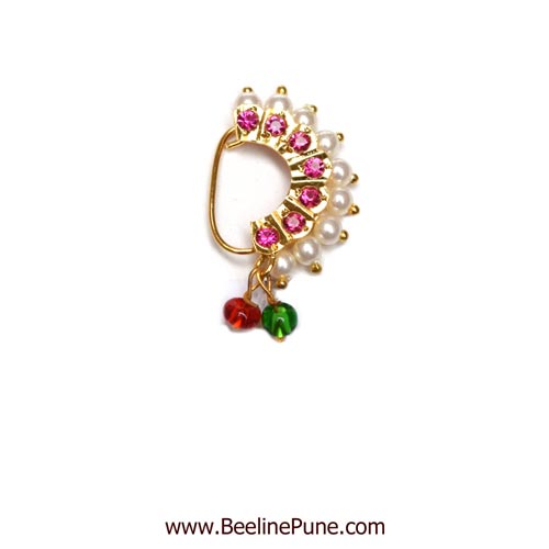 Banu Nath Online, Non Piercing, Maharashtrian Nose Ring
