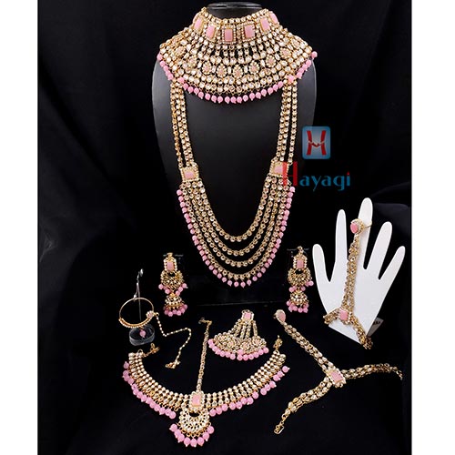 Kundan Bridal Set, Bridal Jewellery Set