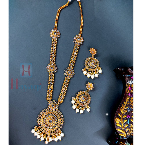 Long Necklace LCT Stone Studded