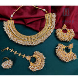 Bridal Pearl Cluster Jewellery