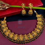 Antique Short Necklace Ganpati Designed