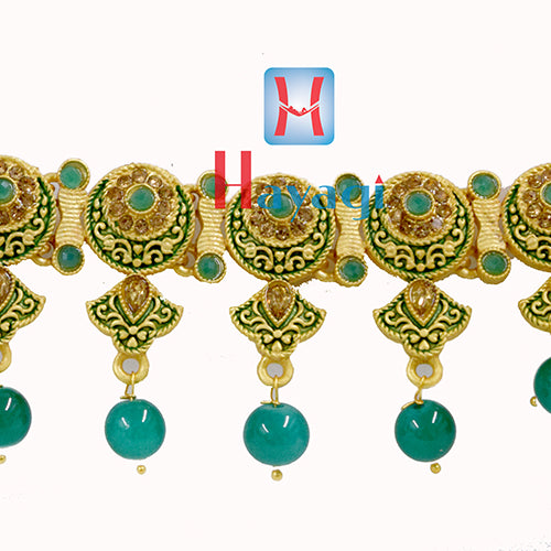 Mint Jewellery Necklace Fashion Green Colour Buy Online_Hayagi